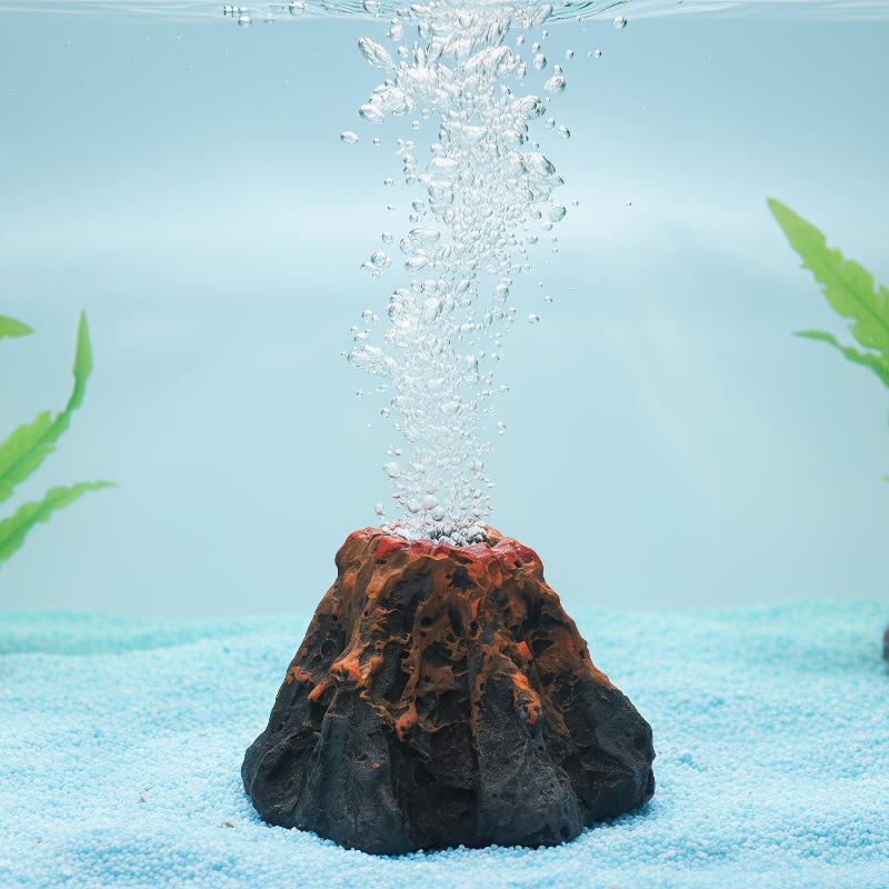 Aquarium Fish Cichlid - Volcano Shaped Aquarium Bubble Stone Oxygen