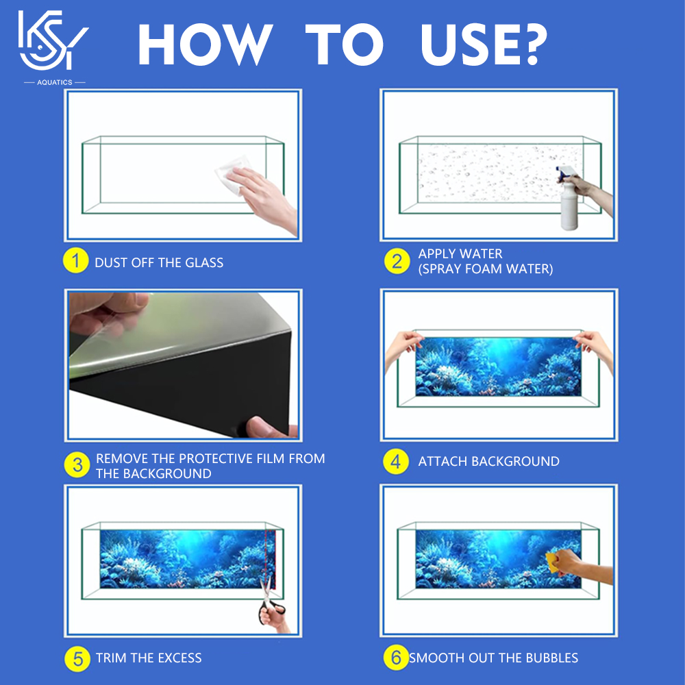 Aquarium Background Sticker 80 - Aquarium Fish Wallpaper Hd ulasan dan harga