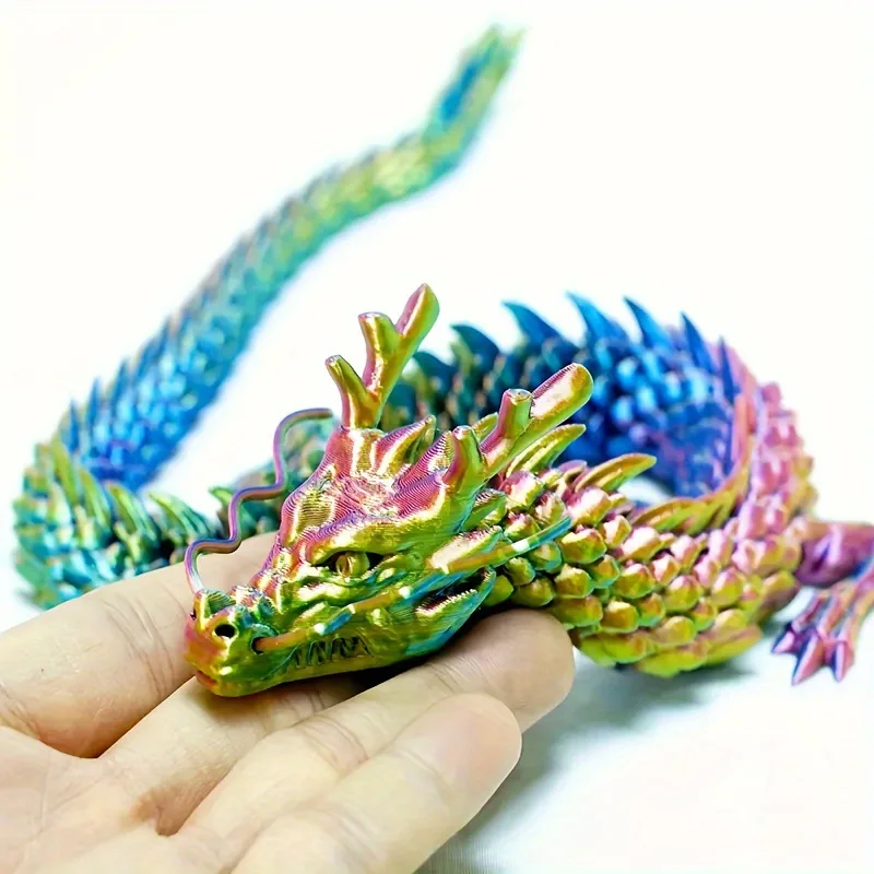 3D Printed Conjoined Dragon Or - Aquarium Fish Guppy ulasan dan harga