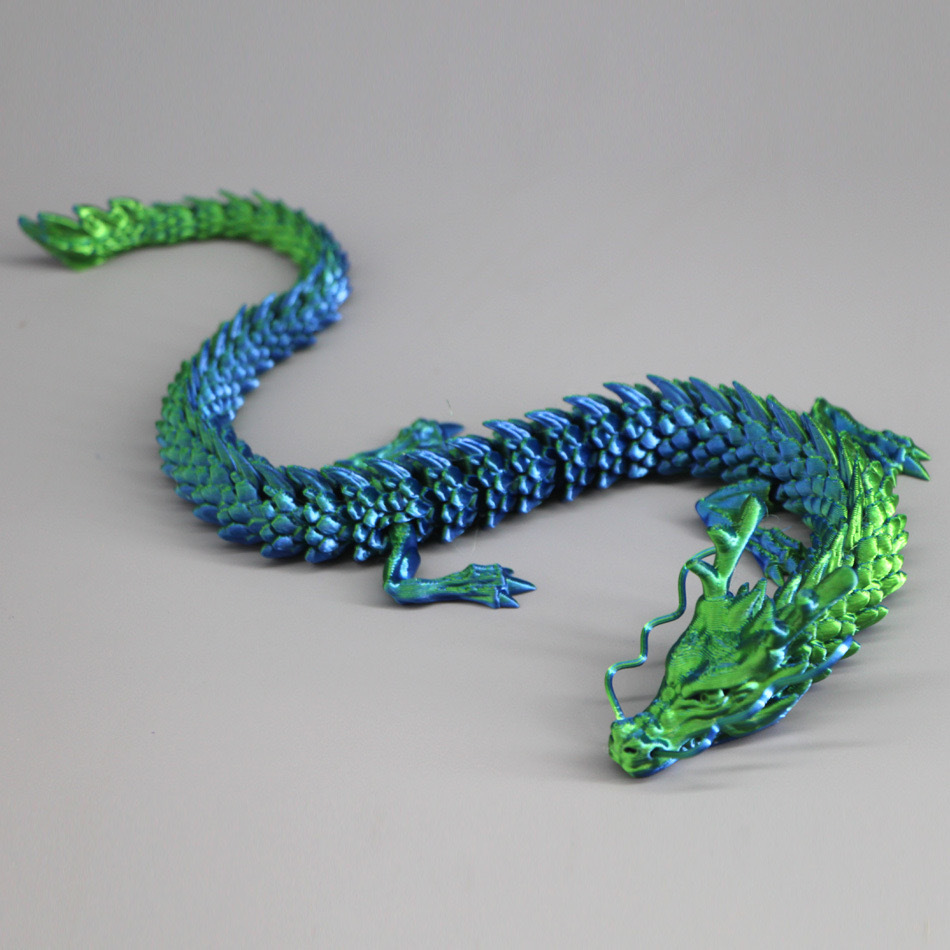 3D Printed Conjoined Dragon Or - Aquarium Fish Guppy ulasan dan harga