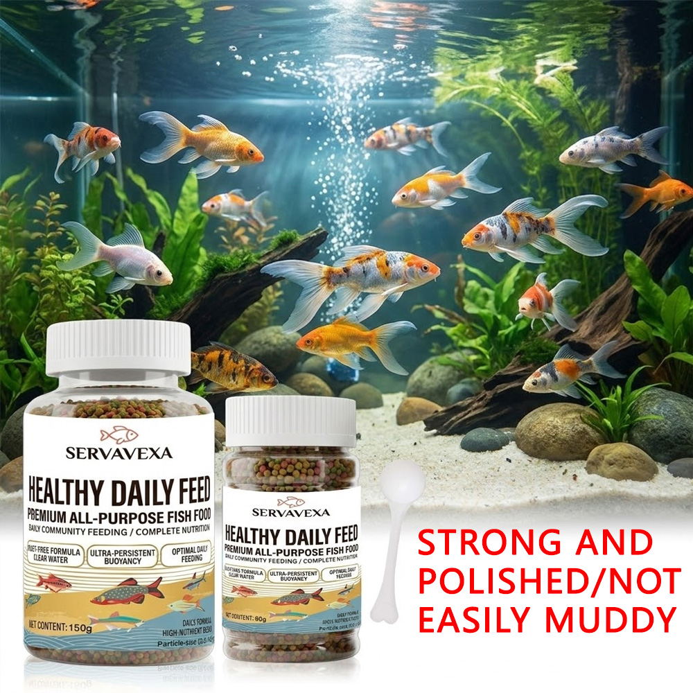 Premium Aquarium Fish Food 150 - Tetra Fish In Aquarium ulasan dan harga