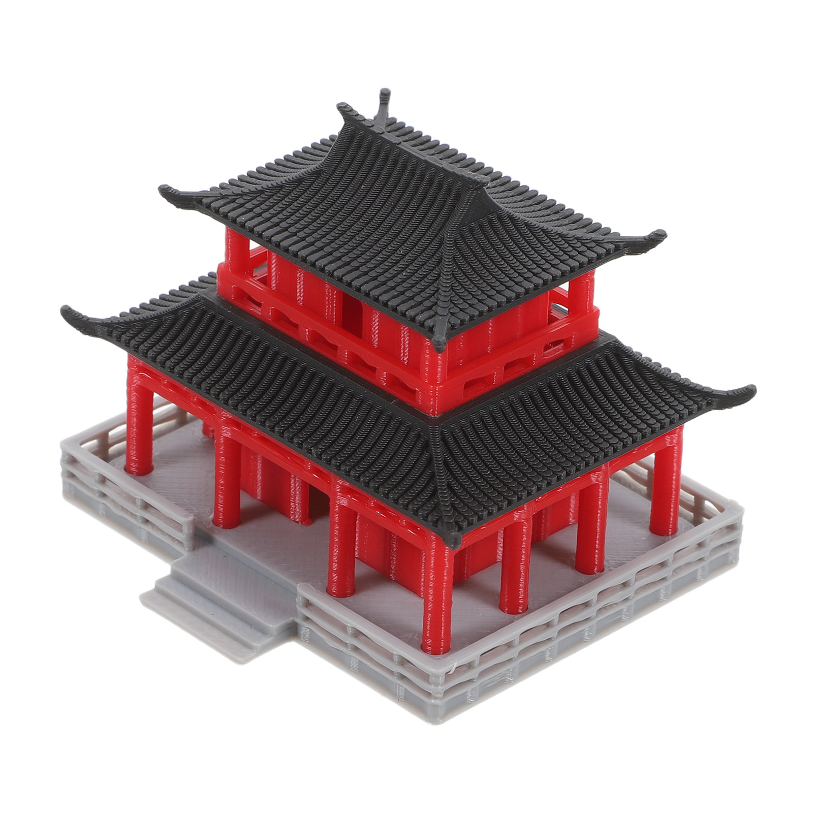 Mini Pavilion Pagoda Chinese A - Aquarium Fish In ulasan dan harga