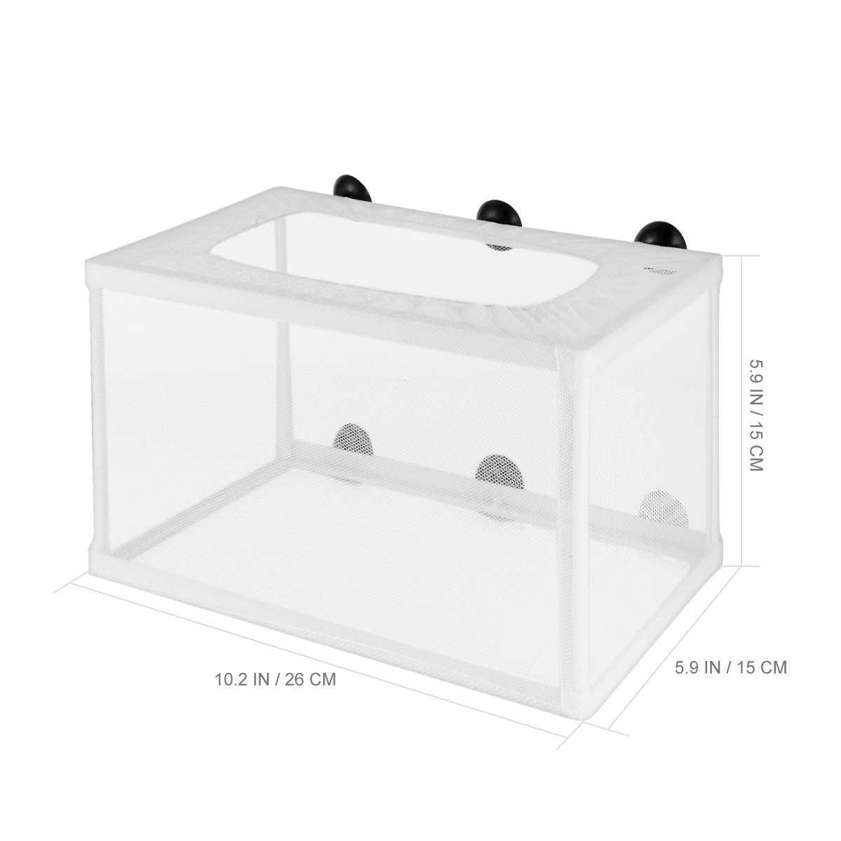 2Pcs Fish Net Hatchery Breeder - Aquarium Fish Rate ulasan dan harga
