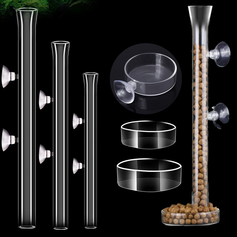 Aquarium Feeding Tube Dish Cle - Aquarium Fish Holiday Food ulasan dan harga