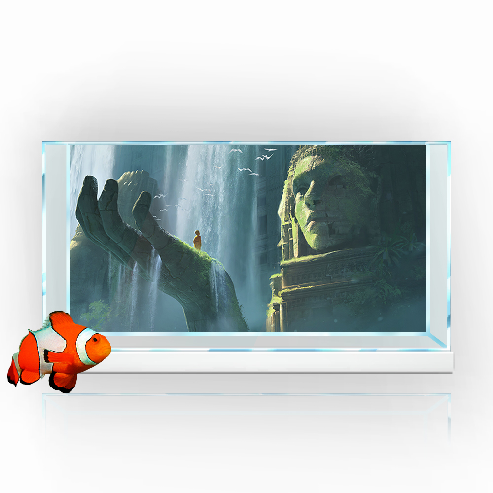 Fish Tank Background Sticker,  - Aquarium Fish Wallpaper Hd ulasan dan harga