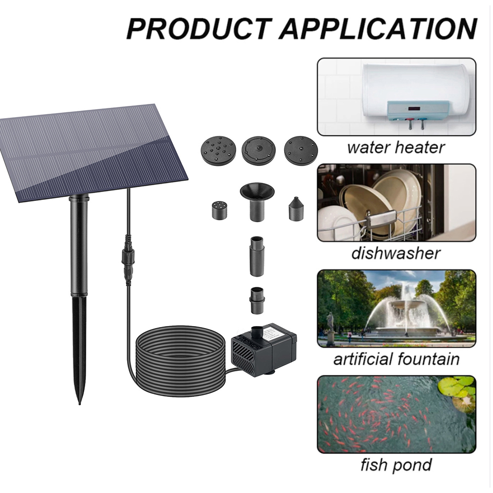 5W 5V Water Fountain Garden De - Aquarium Fish Guppy ulasan dan harga