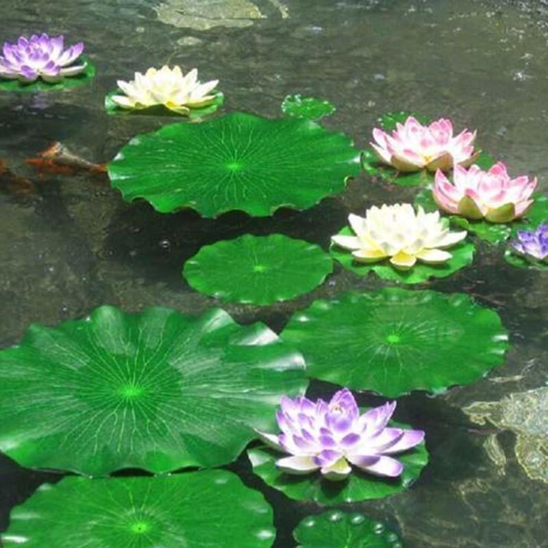 2026 Artificial Water Lily Lot - Aquarium Fish Pond ulasan dan harga