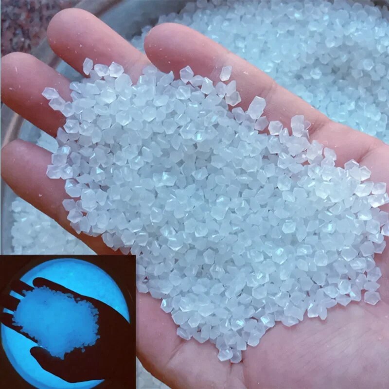 1000pcs 3-5mm Luminous Sand Gl - Aquarium Fish Guppy ulasan dan harga