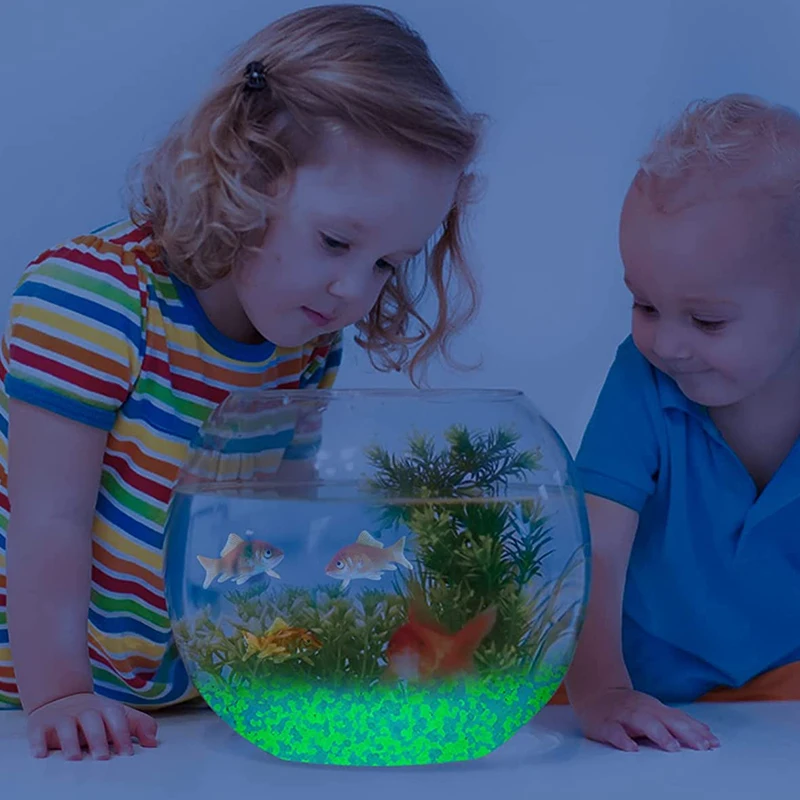 1000pcs 3-5mm Luminous Sand Gl - Aquarium Fish Guppy ulasan dan harga