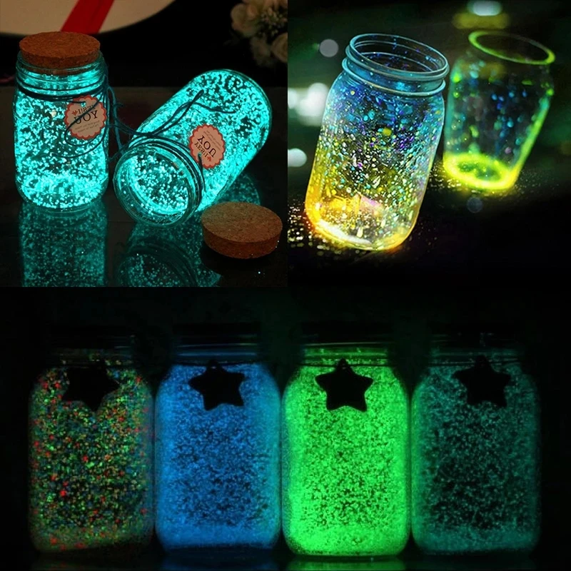 1000pcs 3-5mm Luminous Sand Gl - Aquarium Fish Guppy ulasan dan harga