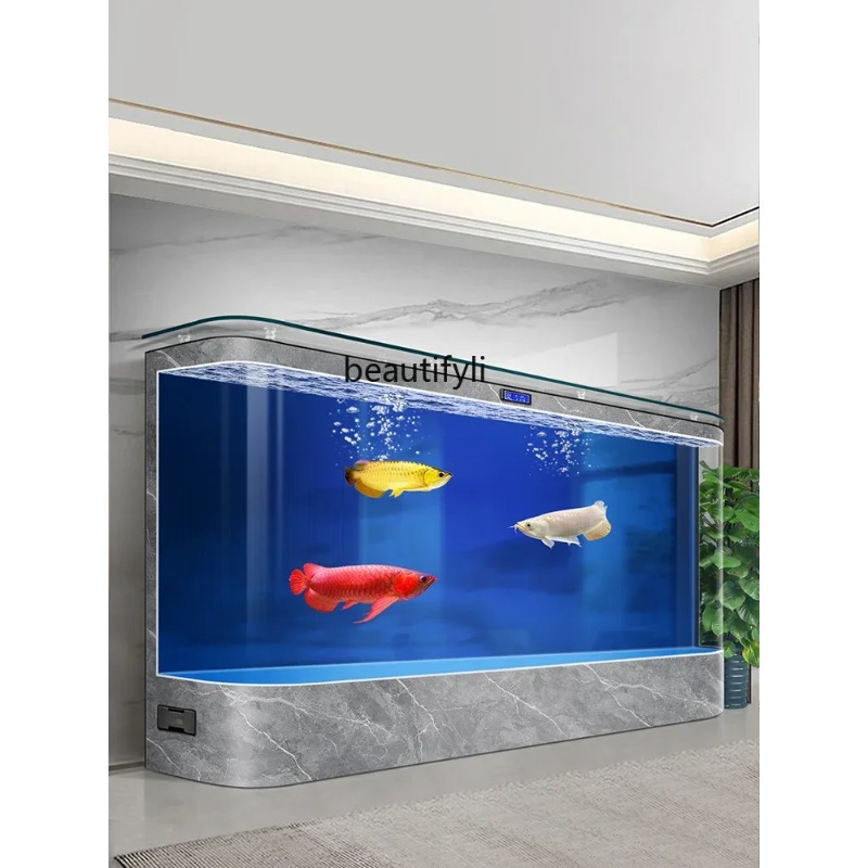 Floor-to-ceiling ecological fi - Aquarium Fish Glass ulasan dan harga
