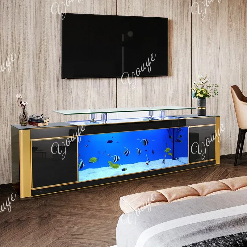C Z Large Custom Glass Clear L - Aquarium Fish Big ulasan dan harga