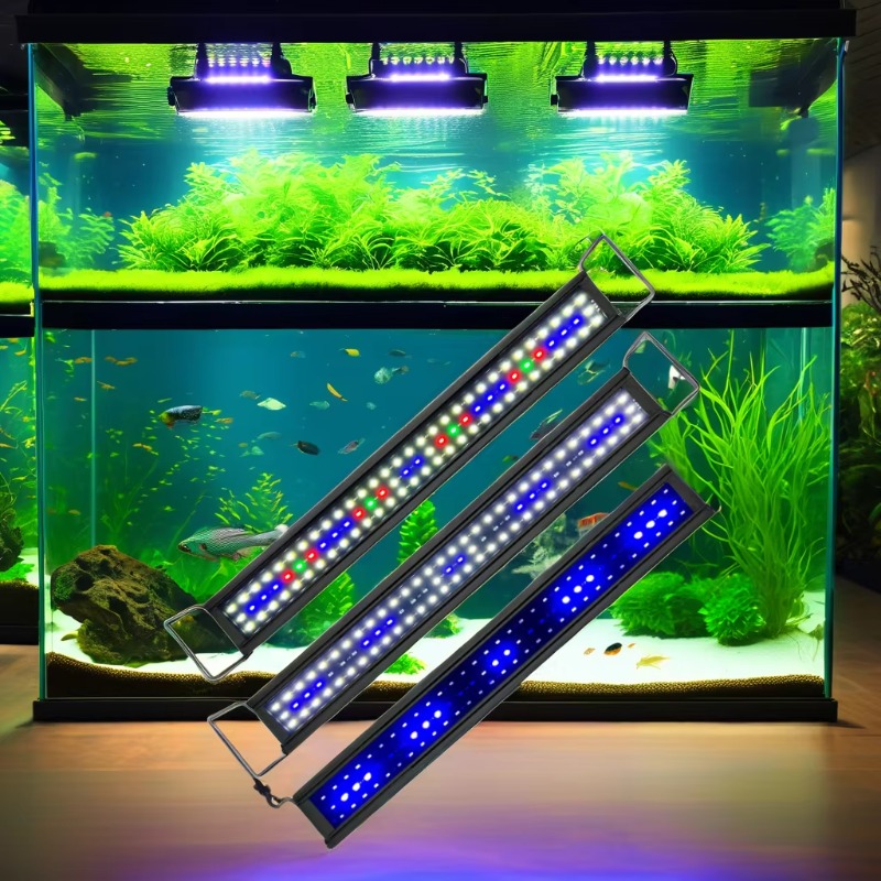 172145 RGB 30W LED Aquarium Li - Aquarium Fish Rate ulasan dan harga