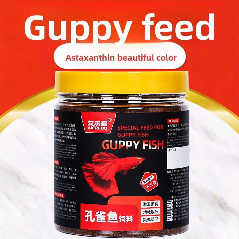 AIERFOO Micro Pellets Guppy Te - Tetra Fish In Aquarium ulasan dan harga