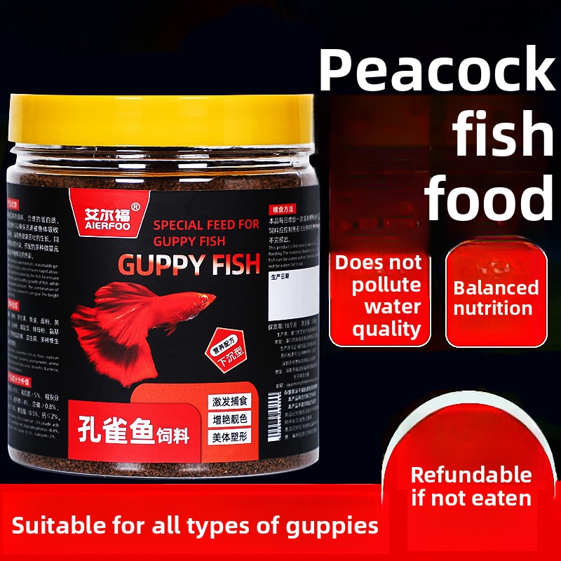 AIERFOO Micro Pellets Guppy Te - Tetra Fish In Aquarium ulasan dan harga