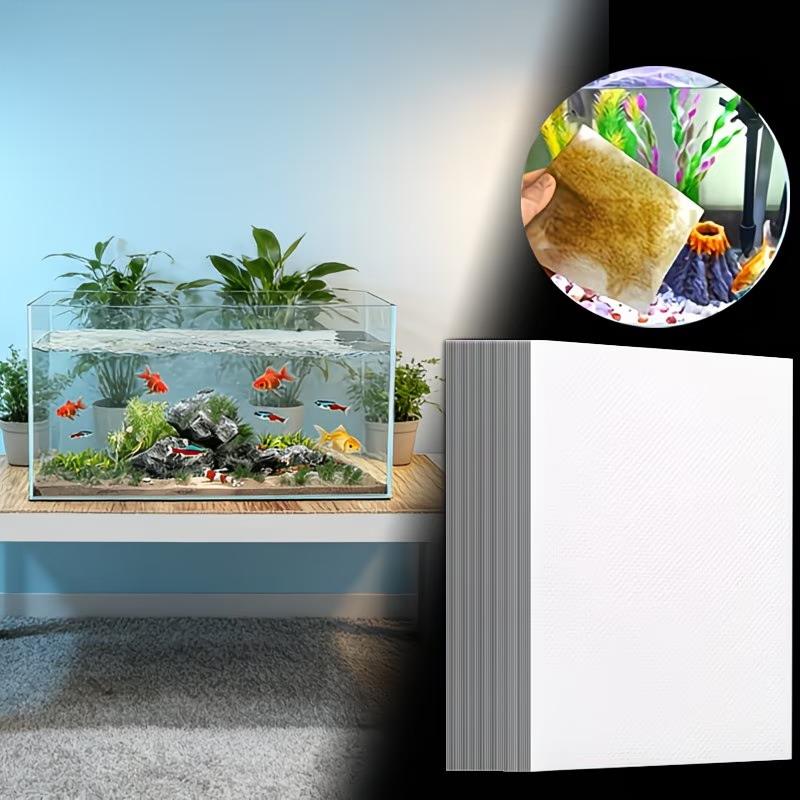 New 50/300Pcs Aquarium Color-A - Aquarium Fish Yellow ulasan dan harga