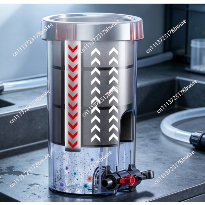 Aquarium Pre Filter Barrel Sil - Aquarium Fish Pond ulasan dan harga