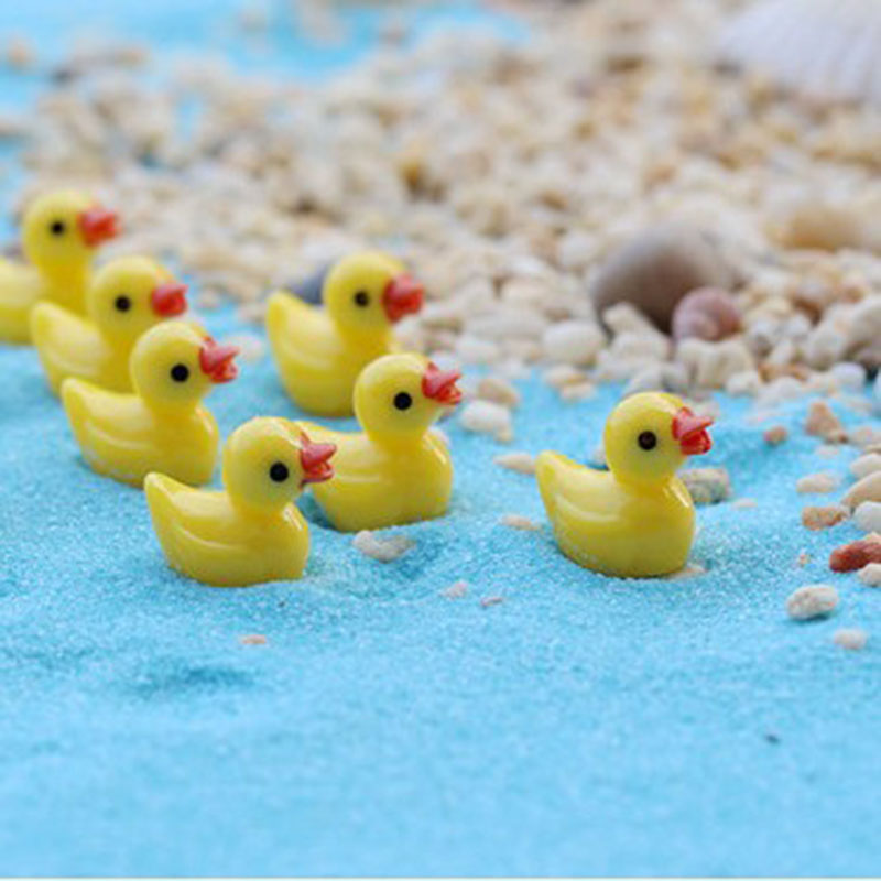 Cute Mini Yellow Duck Floating - Aquarium Fish Yellow ulasan dan harga