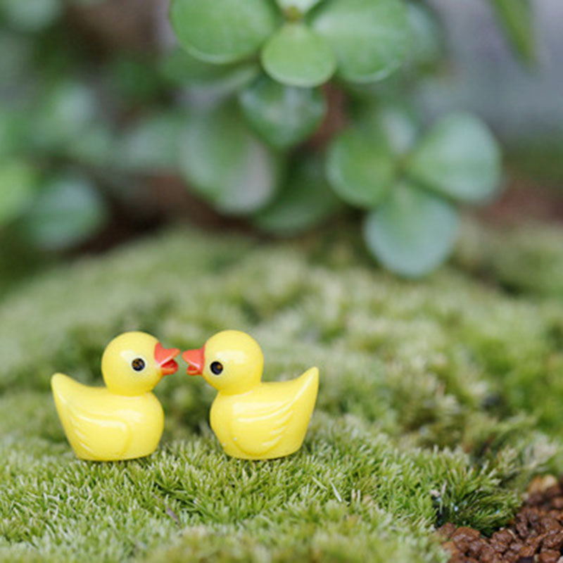 Cute Mini Yellow Duck Floating - Aquarium Fish Yellow ulasan dan harga