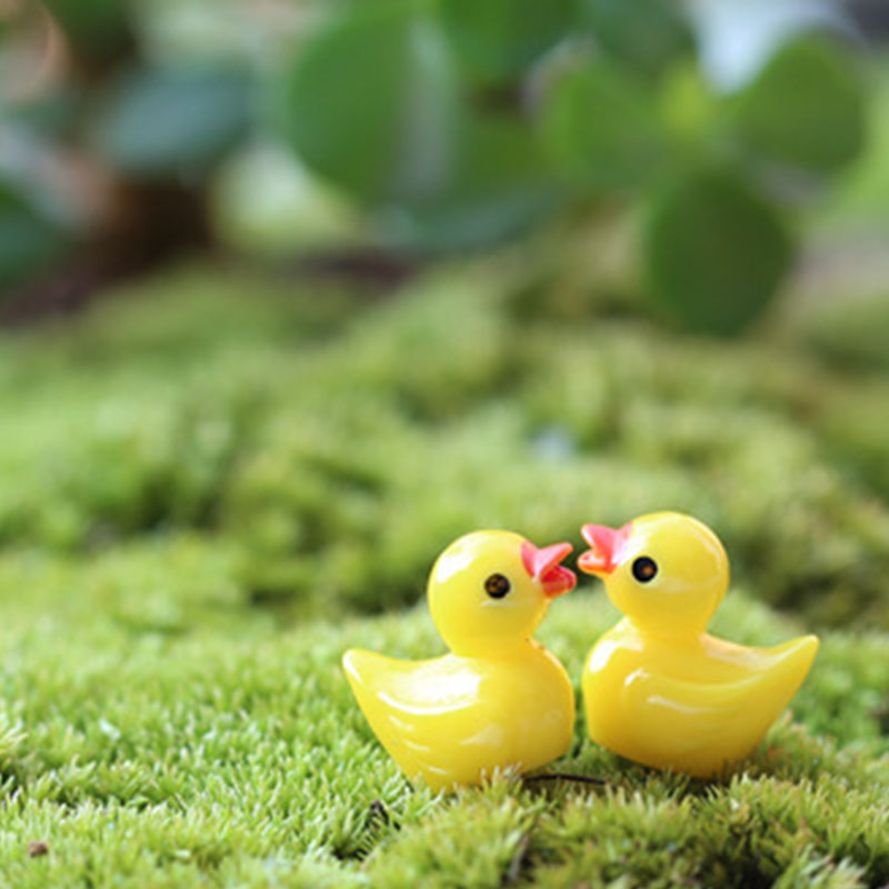 Cute Mini Yellow Duck Floating - Aquarium Fish Yellow ulasan dan harga