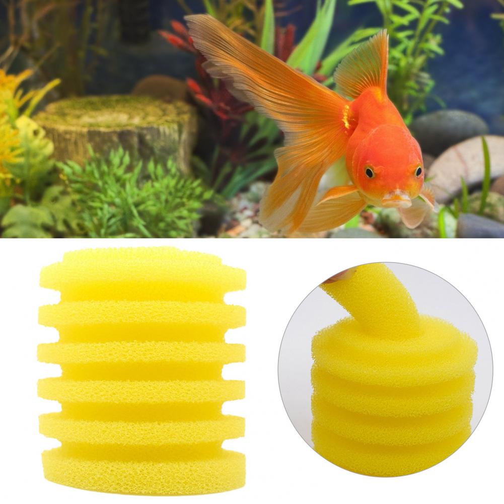 Fish Tank Sponge Universal Reu - Aquarium Fish Yellow ulasan dan harga