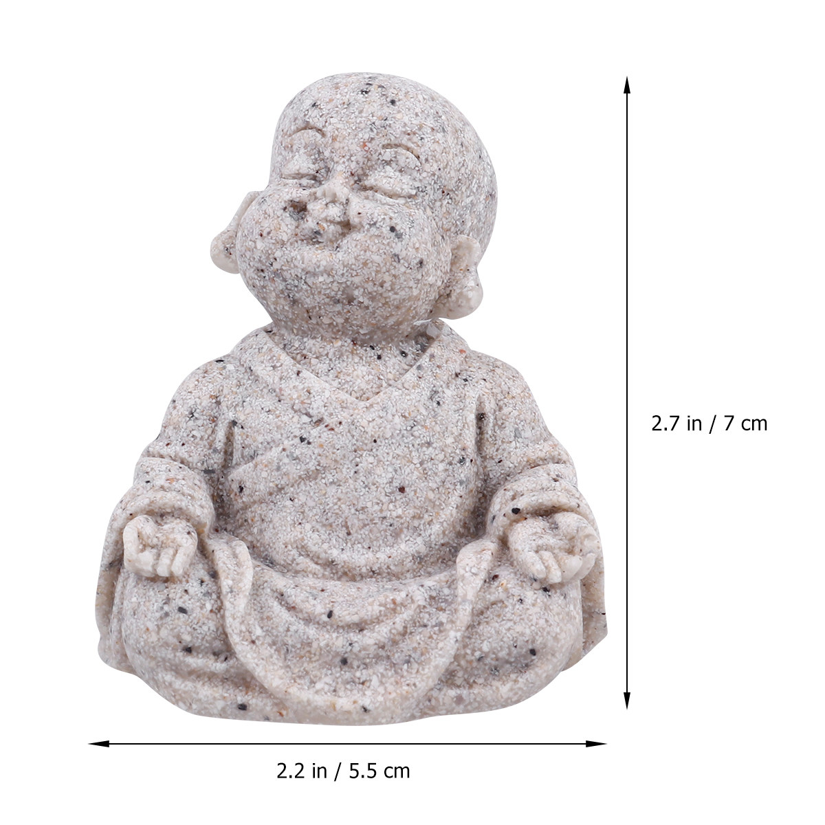 1Pcs Resin Sandstone Maitreya  - Aquarium Fish In ulasan dan harga
