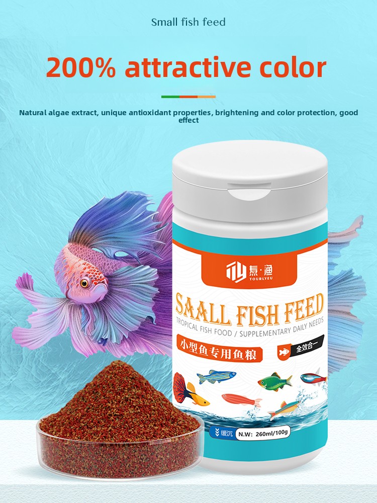 TOURLYEU Tropical Fish Food Sm - Tetra Fish In Aquarium ulasan dan harga