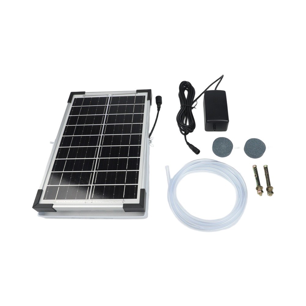 Solar Powered Pond Oxygenator  - Aquarium Fish Pond ulasan dan harga