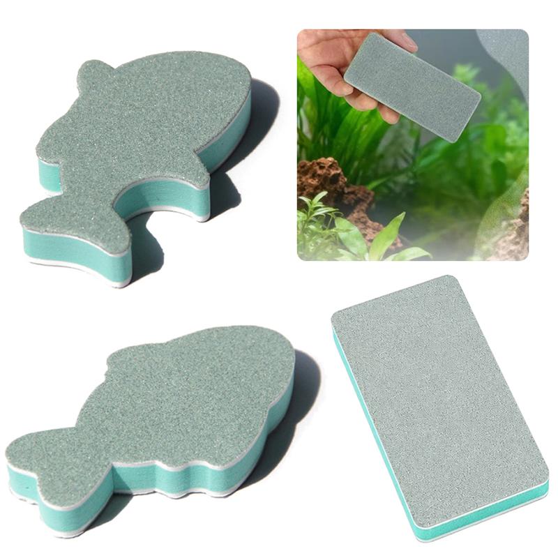 2/4 Pcs Double Sided Aquarium  - Aquarium Fish Glass ulasan dan harga