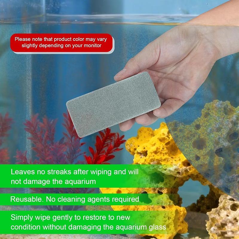 2/4 Pcs Double Sided Aquarium  - Aquarium Fish Glass ulasan dan harga