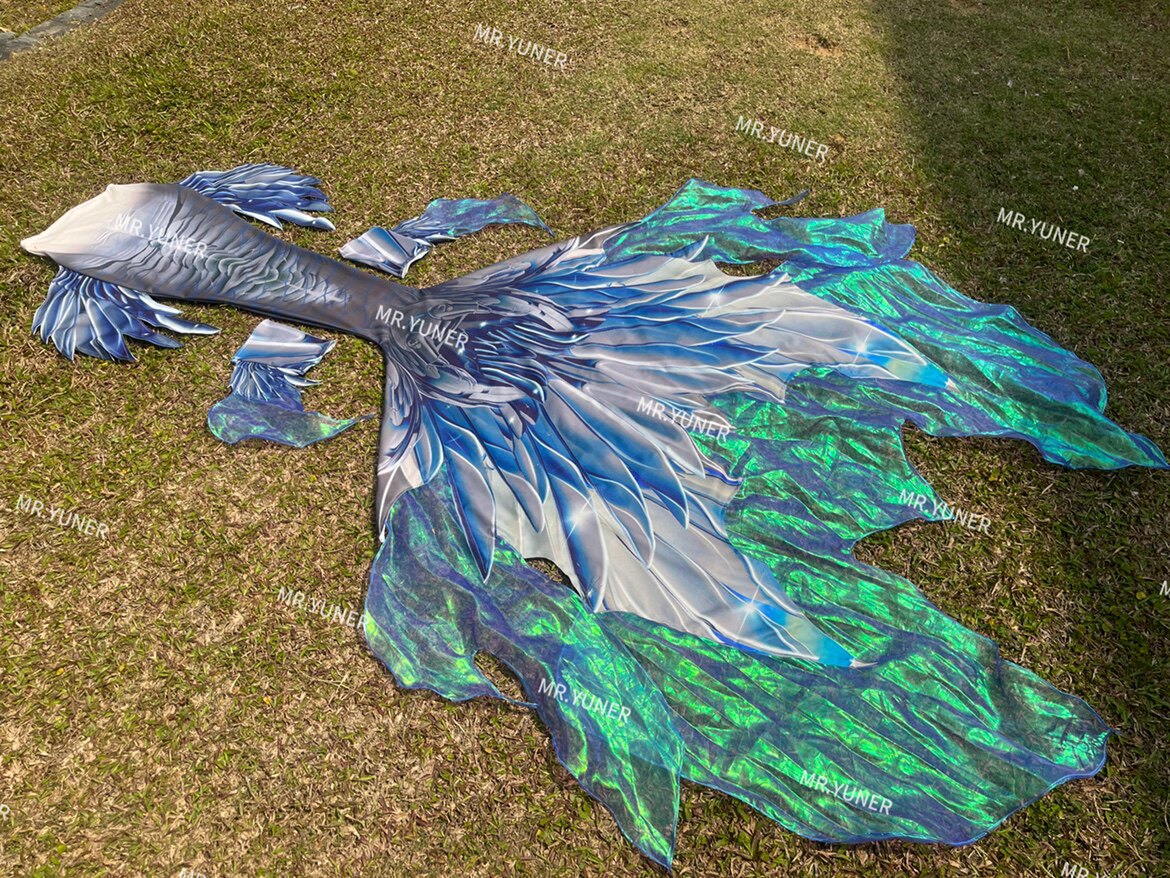 Original Mermaid Big Fish Tail - Aquarium Fish In ulasan dan harga