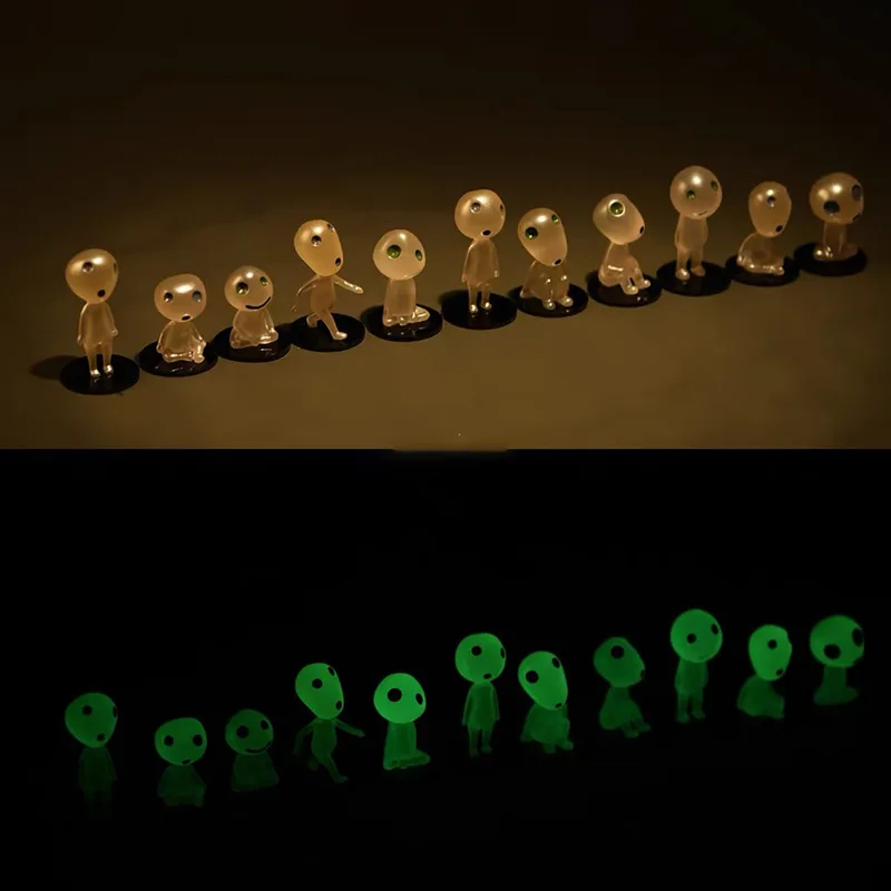 Luminous Elves Mini Figures Fi - Aquarium Fish Guppy ulasan dan harga