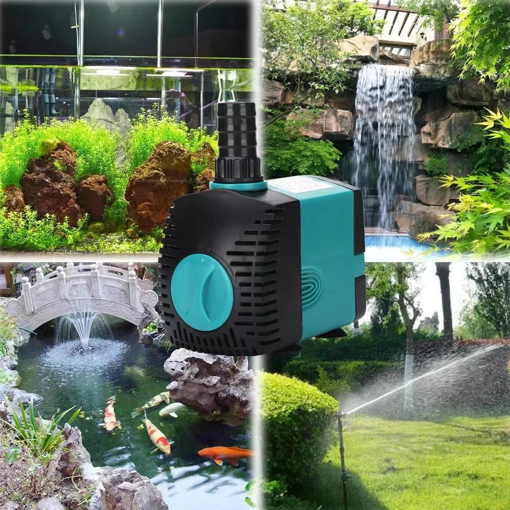 220‑240V 10W 15W Silent Submer - Aquarium Fish Pond ulasan dan harga