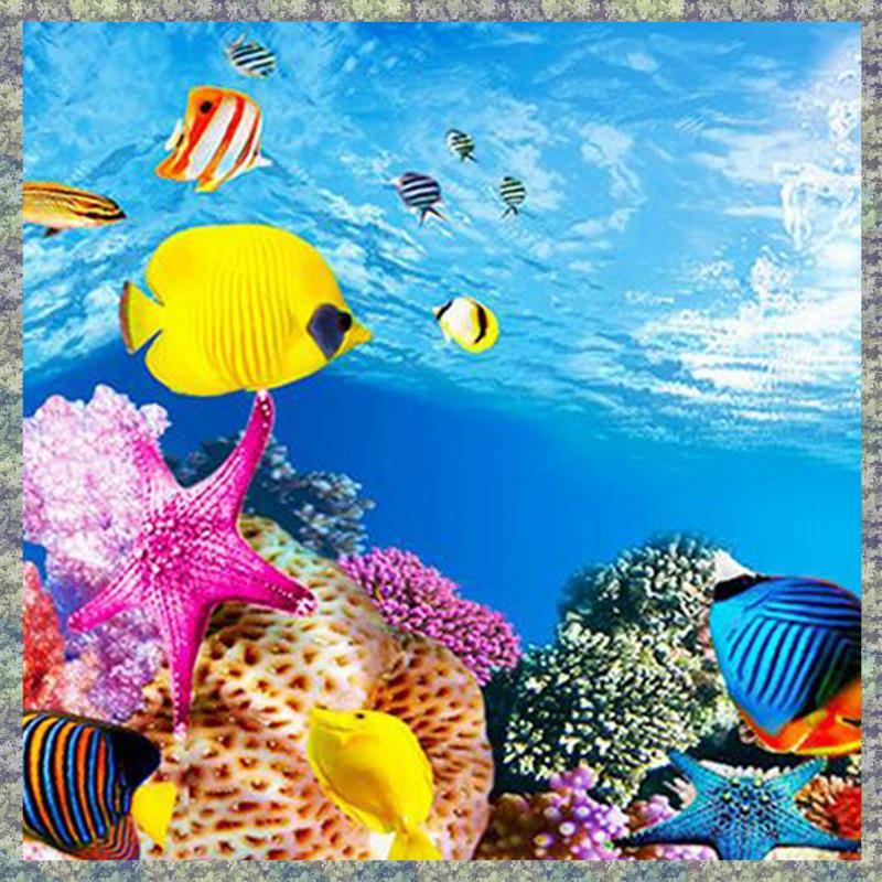 WON Aquarium Background Paper  - Aquarium Fish Wallpaper Hd ulasan dan harga