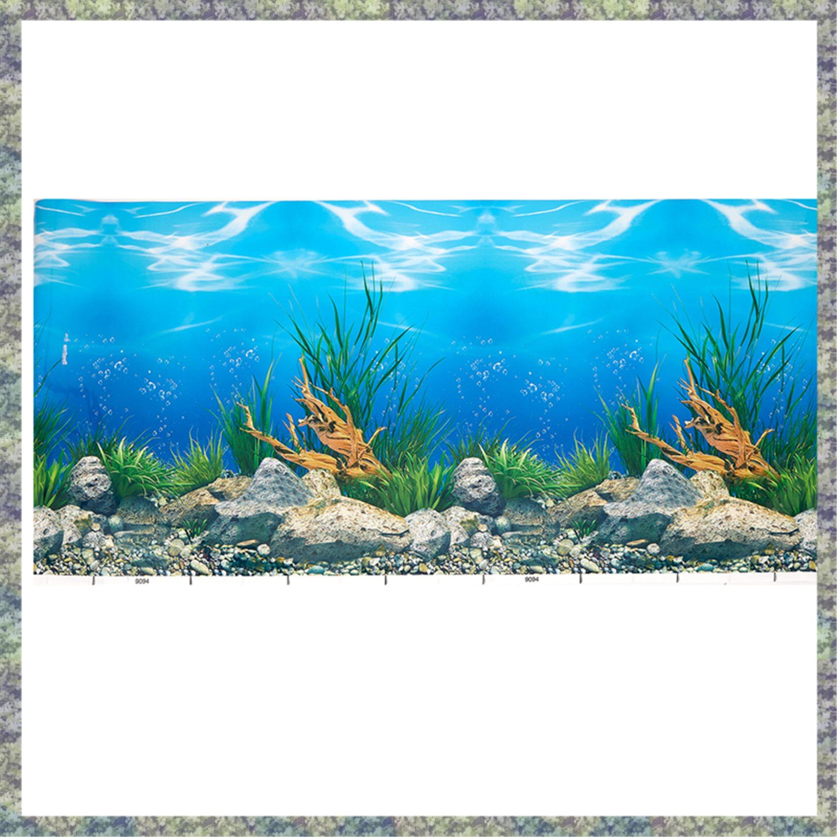 WON Aquarium Background Paper  - Aquarium Fish Wallpaper Hd ulasan dan harga