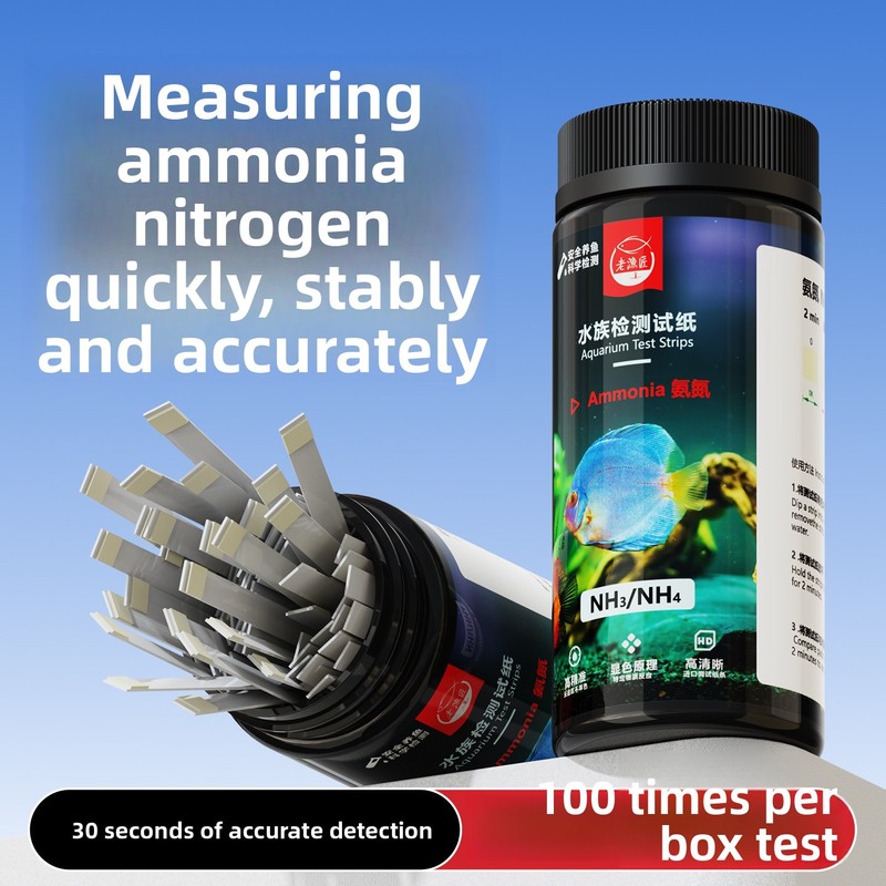 8-in-1 Aquarium Test Strips -  - Aquarium Fish Pond ulasan dan harga