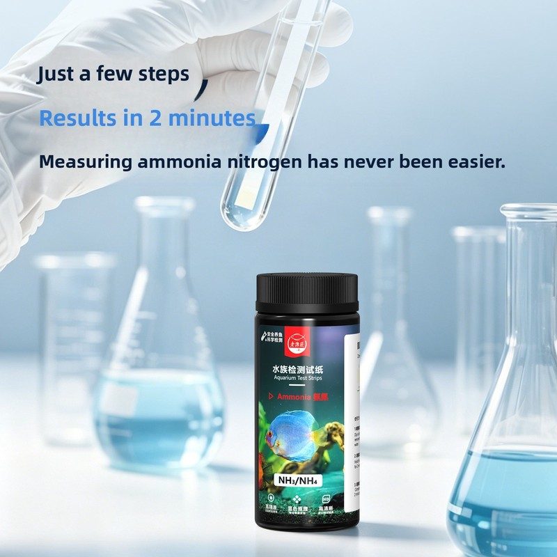 8-in-1 Aquarium Test Strips -  - Aquarium Fish Pond ulasan dan harga