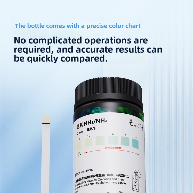 8-in-1 Aquarium Test Strips -  - Aquarium Fish Pond ulasan dan harga